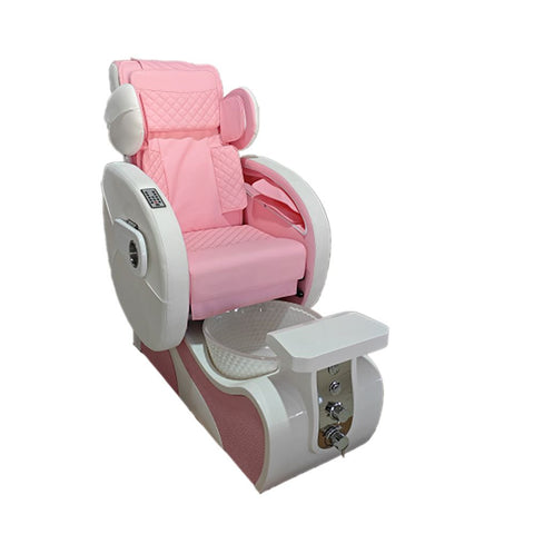 SalonLand Electric Manicure Pedicure Chair With Cup Holder