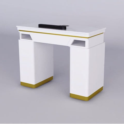 Greenlife® P-N202M 1-seat Nail Table with Air Fan & UV Hole - MDF Painted