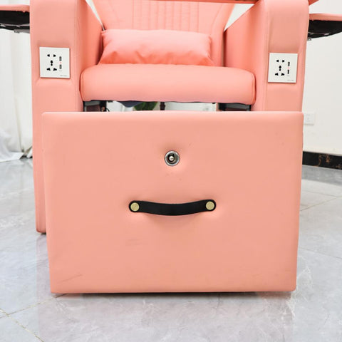 SalonLand Pedicure Chair with Ceramic Basin without Massage Pedicure Sofa PC-93
