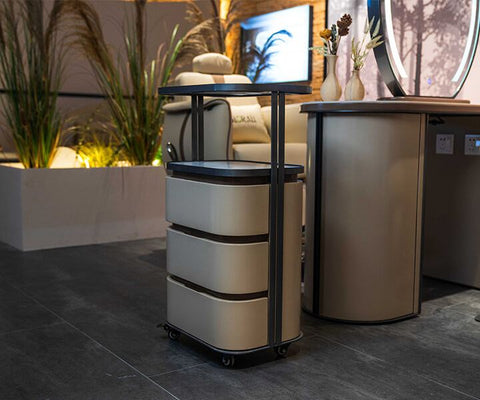 Yoocell® Glorall Salon Trolley TR2006 with 2 Trays and 2 Holder