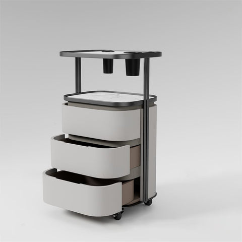 Yoocell® Glorall Salon Trolley TR2006 with 2 Trays and 2 Holder
