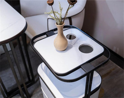 Yoocell® Glorall Salon Trolley TR2006 with 2 Trays and 2 Holder