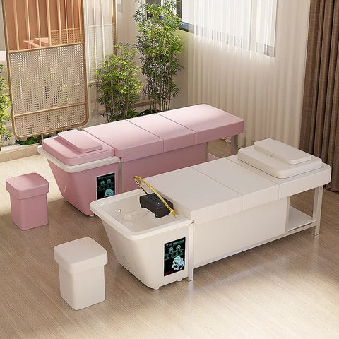 Luxury Professional Spa Bed Salon Furniture Massage Shampoo Bed - GreenLife-