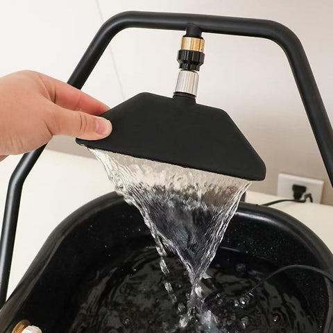 Portable Shampoo Sink with Water Pump Circulation Head Spa