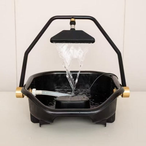 Portable Shampoo Sink with Water Pump Circulation Head Spa