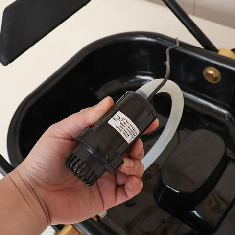 Portable Shampoo Sink with Water Pump Circulation Head Spa