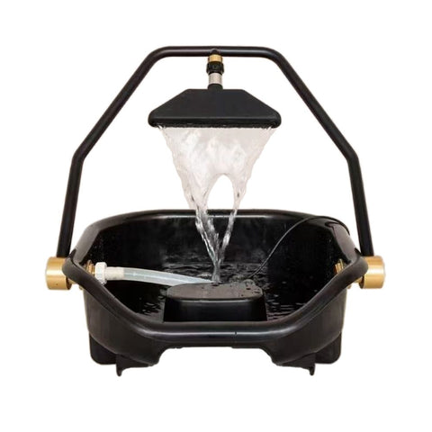 Portable Shampoo Sink with Water Pump Circulation Head Spa