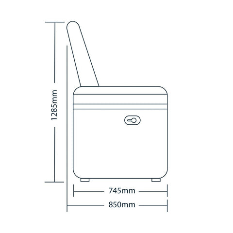 Silverfox Pedicure Chair 4200 - SF White (no pluming) - GreenLife - Pedicure Chair