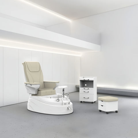 Silverfox 7-Motors Electric Foot Spa Pedicure Chair 4123B
