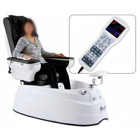 Silverfox 7-Motors Electric Foot Spa Pedicure Chair 4123B